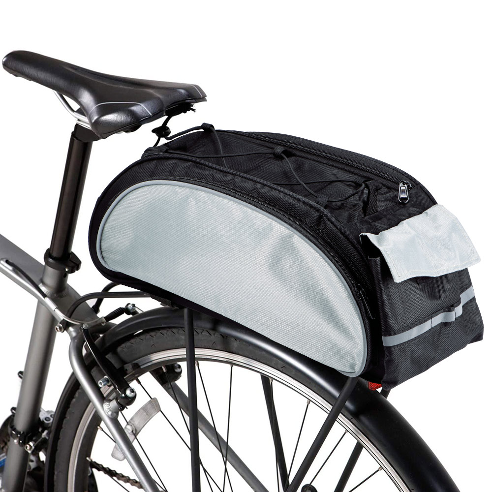 Fiets 3 in 1 kofferbak tas racefiets tas fiets dubbelzijdige achterdrager bagagedrager achterzitje fietstas