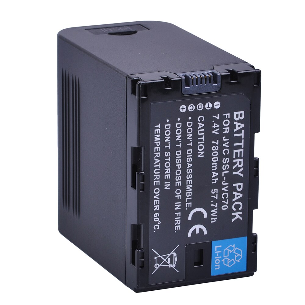 1 peça-baterias de filmadora jvc70 com saída usb