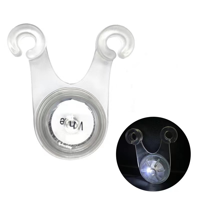10 stücke LED Zelt Schnur Seil Schutz Hängen Licht Mini Taschenlampe Wasserdichte draussen Camping Angeln Warnung Sicherheit Lampe: Orange
