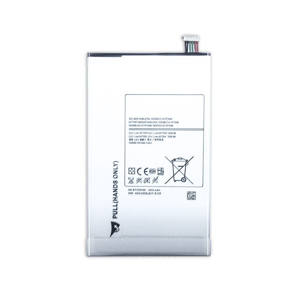 Battery EB-BT705FBC EB-BT705FBE For Samsung GALAXY Tab S 8.4 SM T700 T705 Tablet Battery 4900mAh Free Tool Track NO