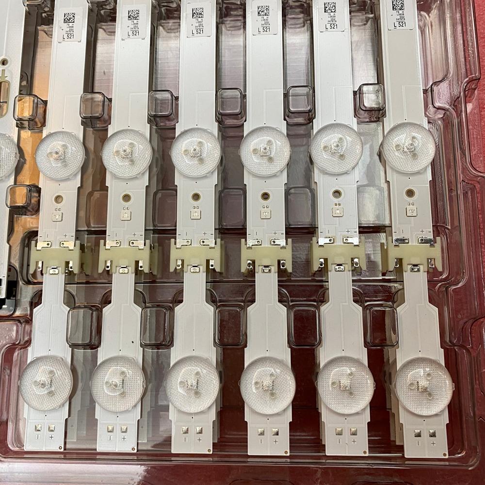 LED Backlight Strip For Samsung UE55MU6205K UN55KU6300F UN55MU6300F UN55MU6290F UN55MU6490F UN55MU6500F UN55KU6290F UN55KU6270F