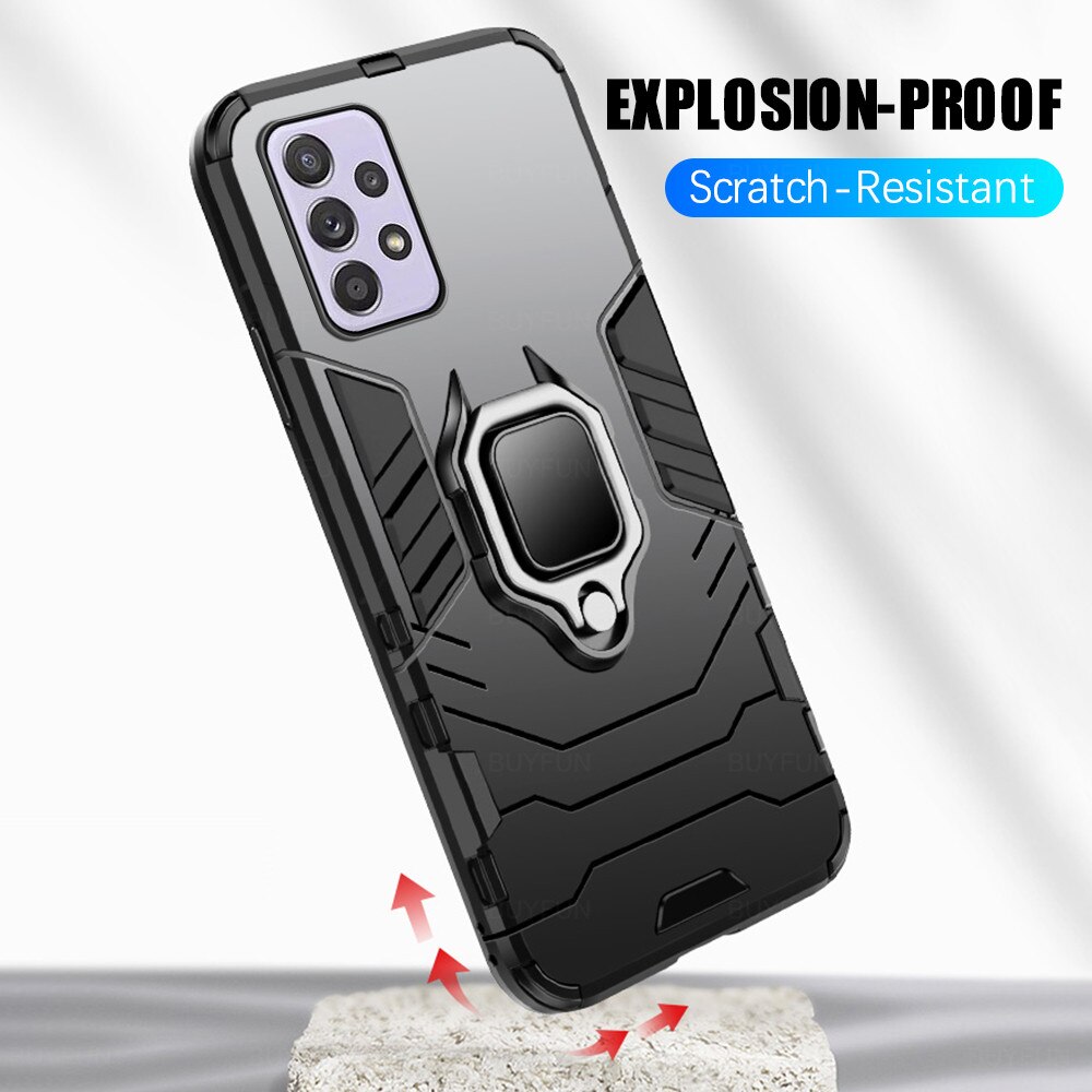 For Samsung Galaxy A32 5G magnetic ring buckle bracket phone protective case for samsung galaxi a 32 32a 4g 5g back Cover