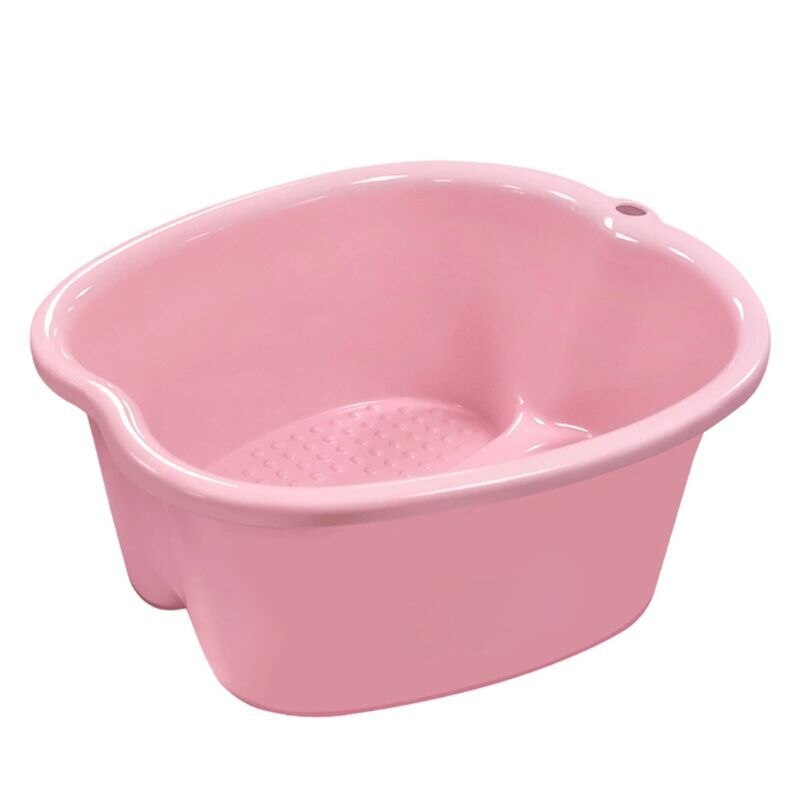 Grand bain de pieds Spa baignoire bassin seau tremper pieds Detox pédicure Massage 3 couleurs: Rose