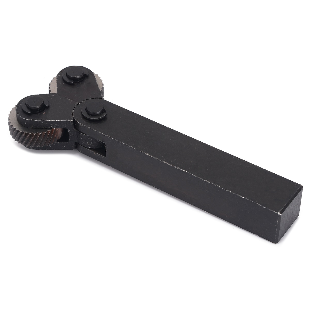 7 sztuk narzędzie robić radełkowania 0.5/1/2mm przekątnej podwójne koło liniowe radełko zestaw tokarka robić stali radełko narzędzie robić radełkowania zestaw