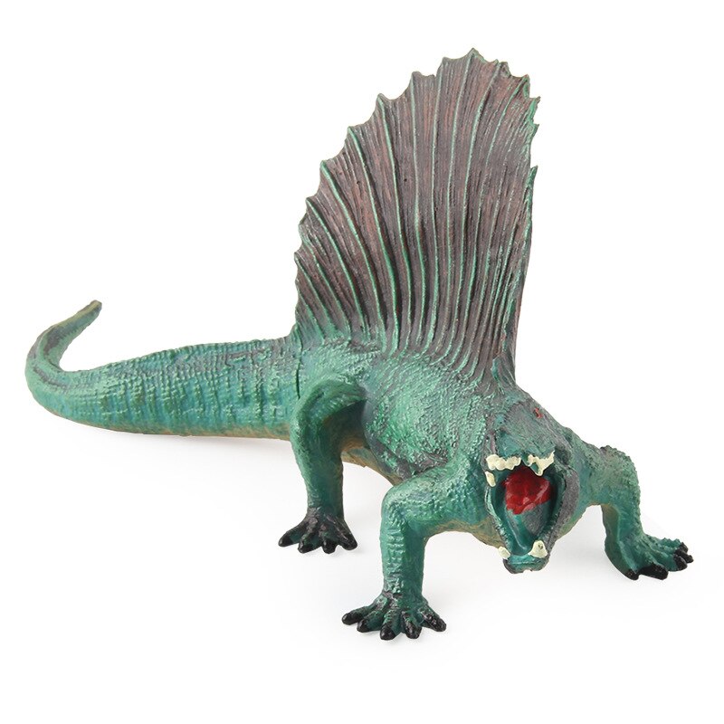 15cm giocattolo modello di dinosauro di plastica cavo Tyrannosaurus Rex triceratopo Brachiosaurus velocraptor regalo di compleanno per ragazzo: Dimetrodon