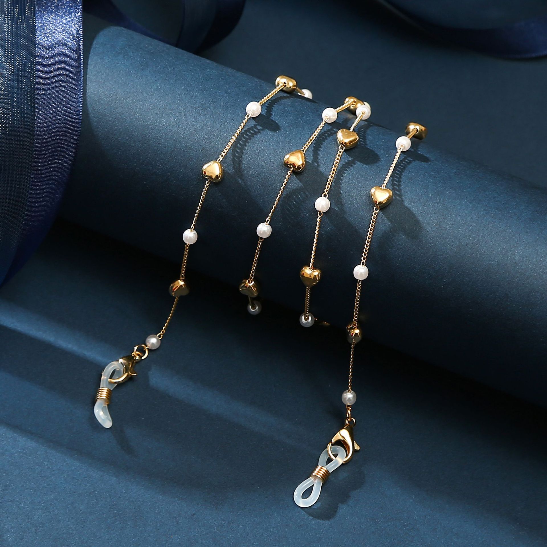 2022 Mode Parel Masker Kettingen Glazen Ketting Cross Brillen Zonnebril Bril Metalen Ketting Holder Cord Lanyard Ketting: 1