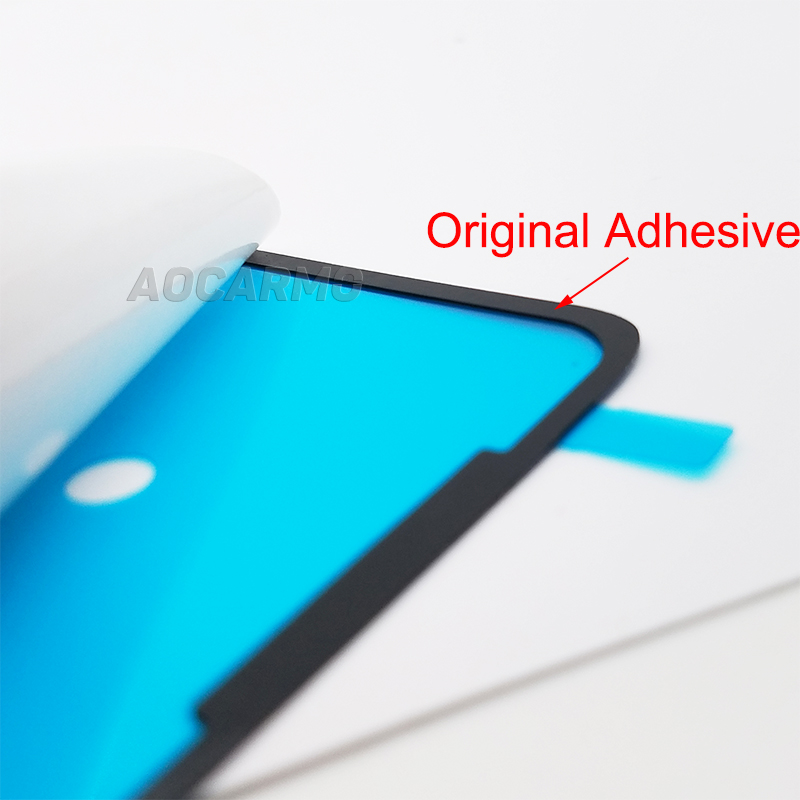 Aocarmo Achterdeur Batterij Cover Sticker Lijm Tape Voor Oneplus 6 1 + 6 Vervanging