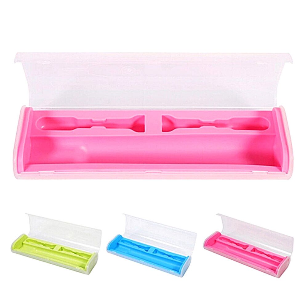 Bærbar elektrisk tandbørsteholder sag boks rejse camping til oral -b 4 farver