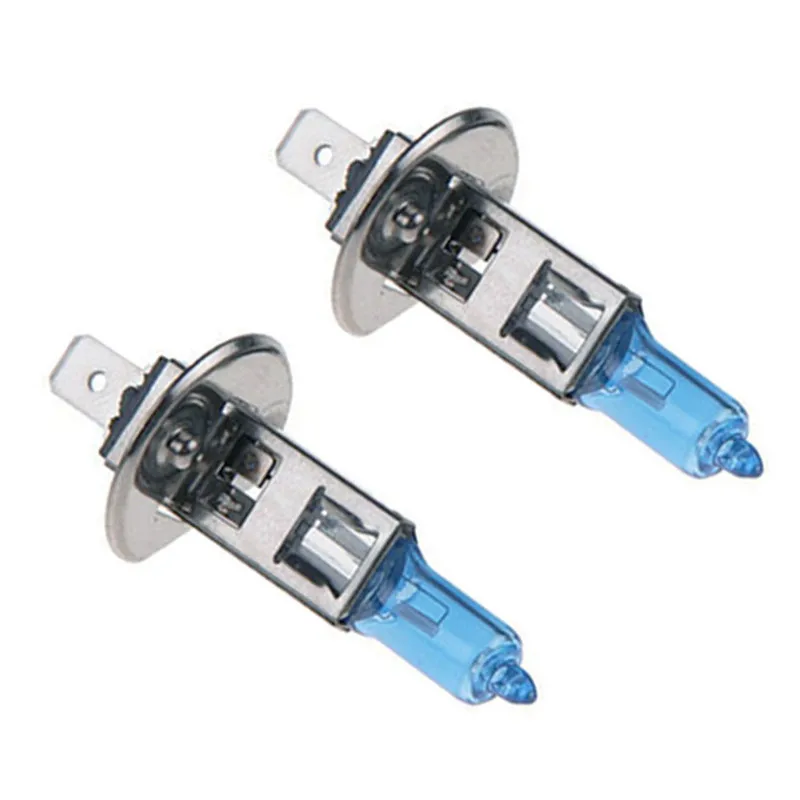 2 uds H4 H7 luz 12V 55W 100W bombillas luces antiniebla blancas superbrillantes H7 halógenas faros de coche lámpara fuente de luz de coche estacionamiento