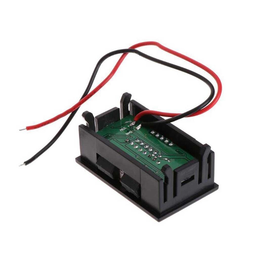 1pc 24/36/48/60v auton volttimittari sähköajoneuvon sähkömittari diy mini volttimittari testeri digitaalinen jännitetesti akun mittari