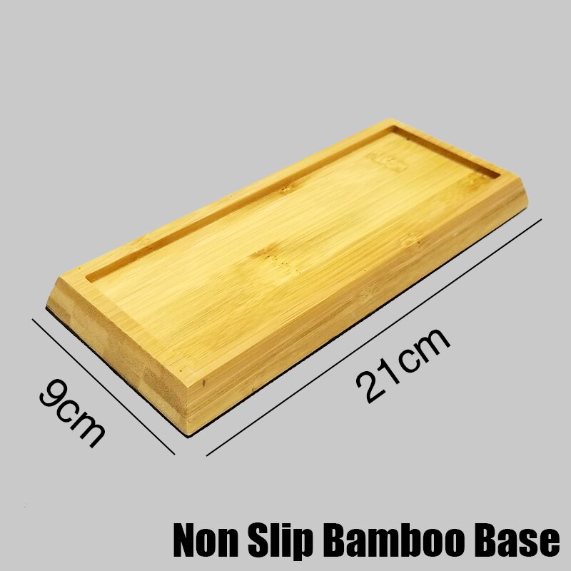 Whetstone knife sharpener waterstone plate sharpening stone base with angle guide adjustable whetstones sink bridge holder: Base