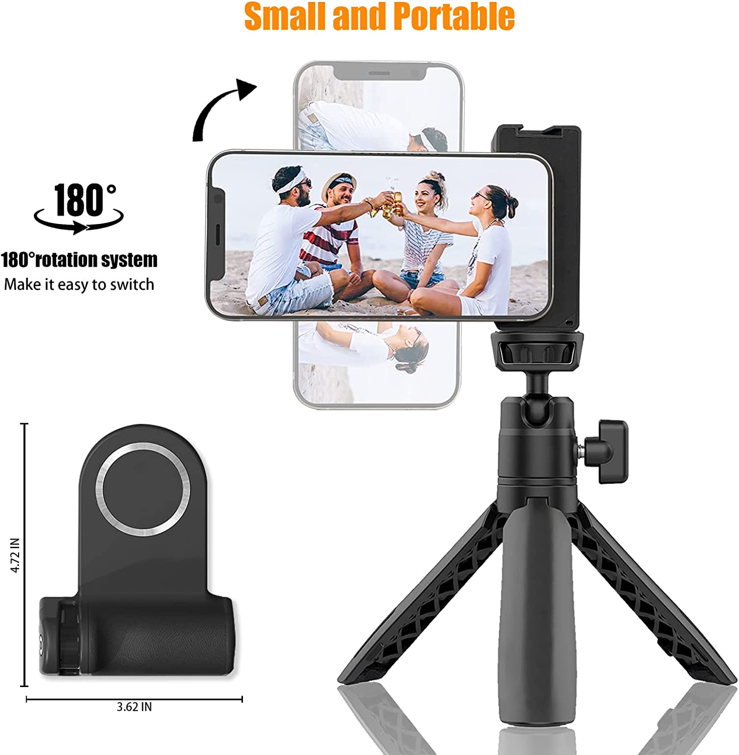 Snapgrip magnétique Bluetooth obturateur téléphone Capgrip portable Selfie Booster pour iPhone HUAWEI Xiaomi poignée avec anneau directe