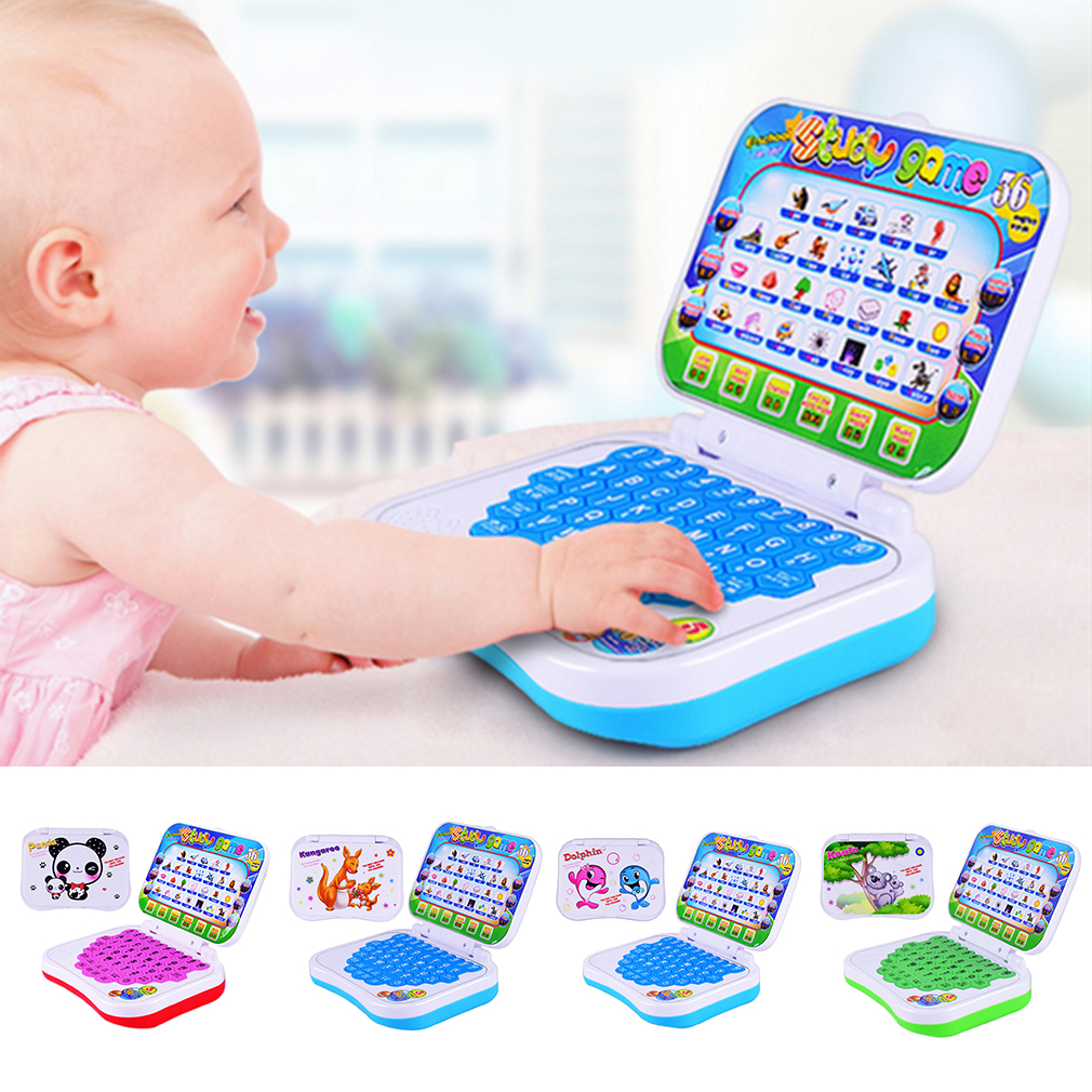 OCDAY Kinder Mini Aussprache Lernen Maschine Kunststoff Frühen Interaktive Maschine Baby Tablet Pädagogisches Spielzeug Kinder Computer