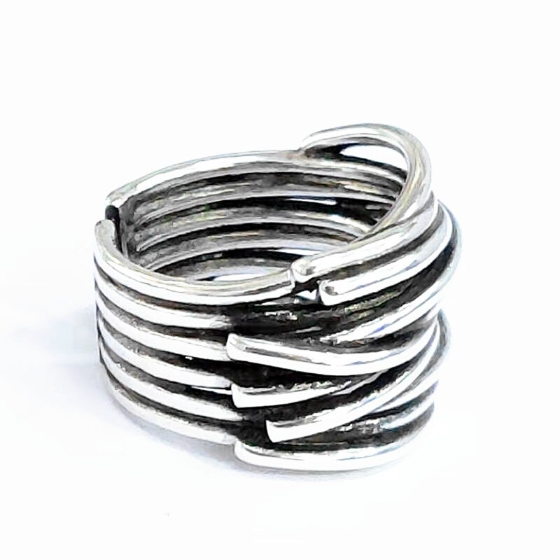 Luxe Creatieve Stijl Boho Layer Kettingen Ringen Voor Vrouwen Verstelbare Ring Charm Sieraden