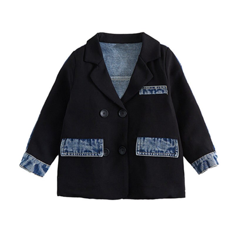 Jongen Denim Jassen Kinderen Jeans Jas Kinderen Splice Bovenkleding Kleding Lente Herfst Jongens Formele Party Casual Kleding 4 Tot 13 jaar