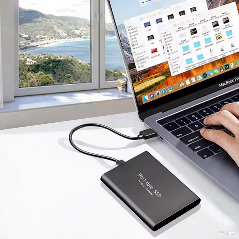 Portable SSD 2TB External Hard Drive 1TB Original Solid-state Drive 16TB High-Speed Mass Storge Hard Disk for Laptop/MAC/PC