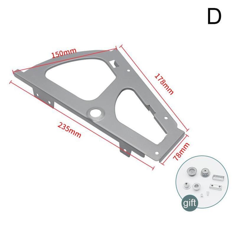 1/2/3layer Stainless Steel Furniture Hinge Shoes Drawer Replacement Turing 1pair Shoes Cabinet Rack Flip Hinges Cabinet Fit X7V3: D