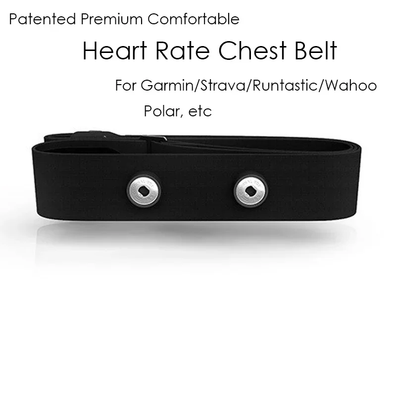 Brustgurt für Garmin Wahoo Polar- Runtastic kabellos Sport Herzfrequenzmesser, geeignet für Ameise+ Bluetooth 4.0/ 5.3K
