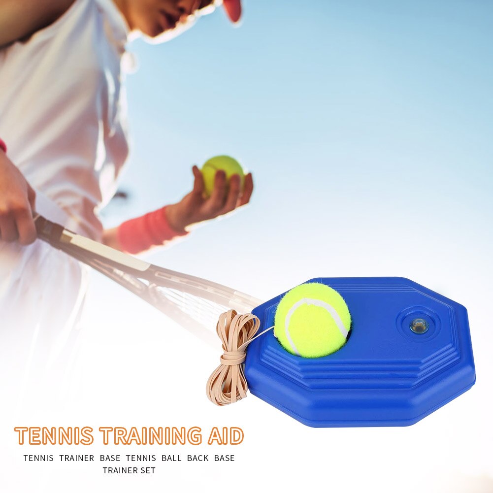 tennis allenatore Sfera di Rimbalzo Battiscopa sport combattimento Dispositivo Blu se stesso-studio Palla Da tennis Corda Rimbalzo Ginnico con Campi Da tennis