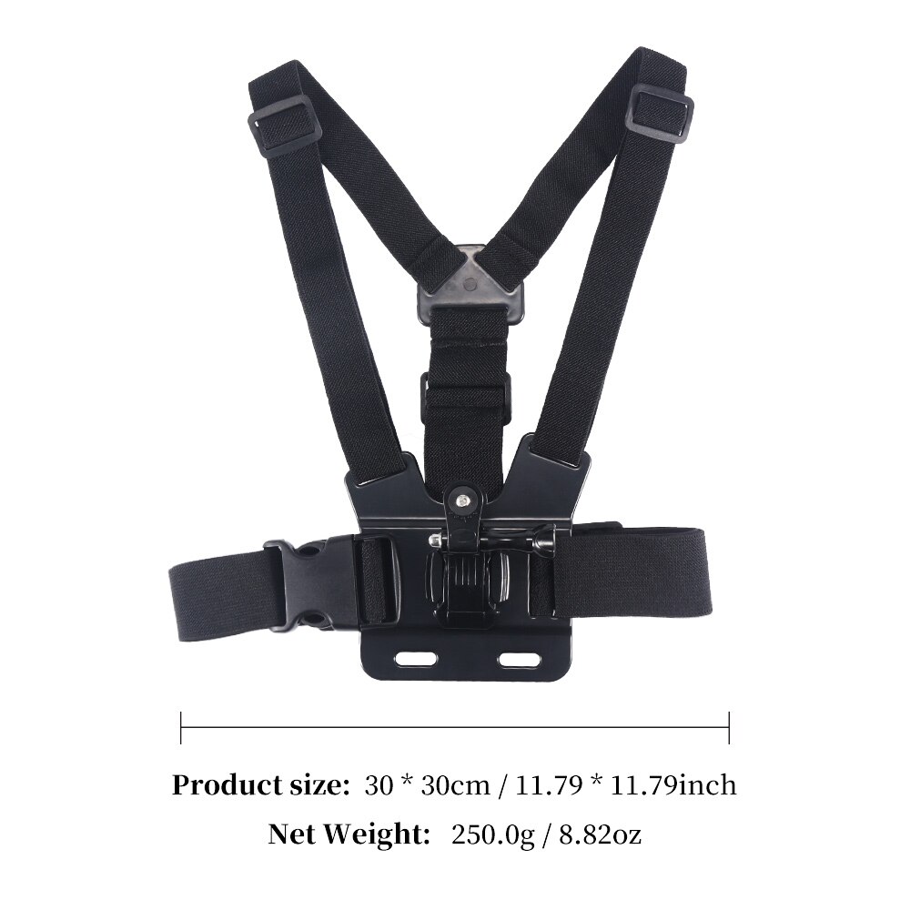 Universal Phone Strap Holder Chest Mount Harness/ Headband Belt/ Backpack Clip Clamp Phone Bracket for iPhone x 8 7plus 6