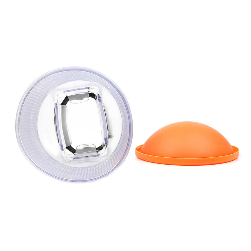 MINIFOCUS Universal Lambency Flash Diffuser Adjustable White Orange Cover Set For Canon Speedlite 550 580EX Sony F58 Nikon SB900