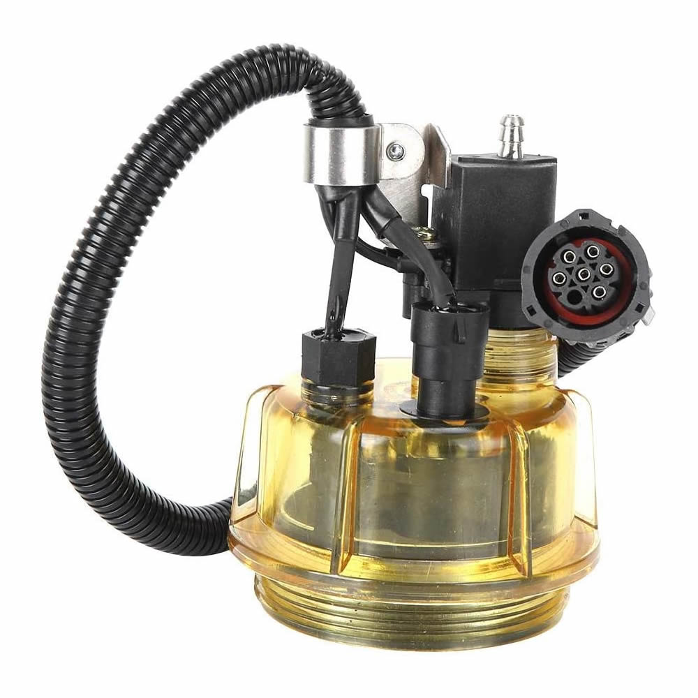 Truck Fuel Water Separator Bowl 20875073 Spin-on with Heating Function fits for Volvo Renault 20808386 20870050 20478263 2086939