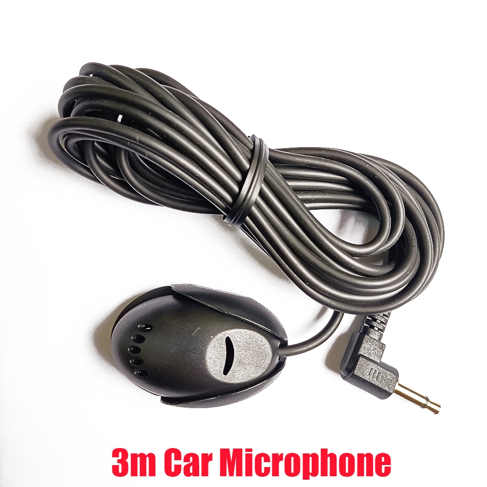 VANKESEONG 3.5mm Wired External Microphone For Car Stereo, BT GPS, Or Computer