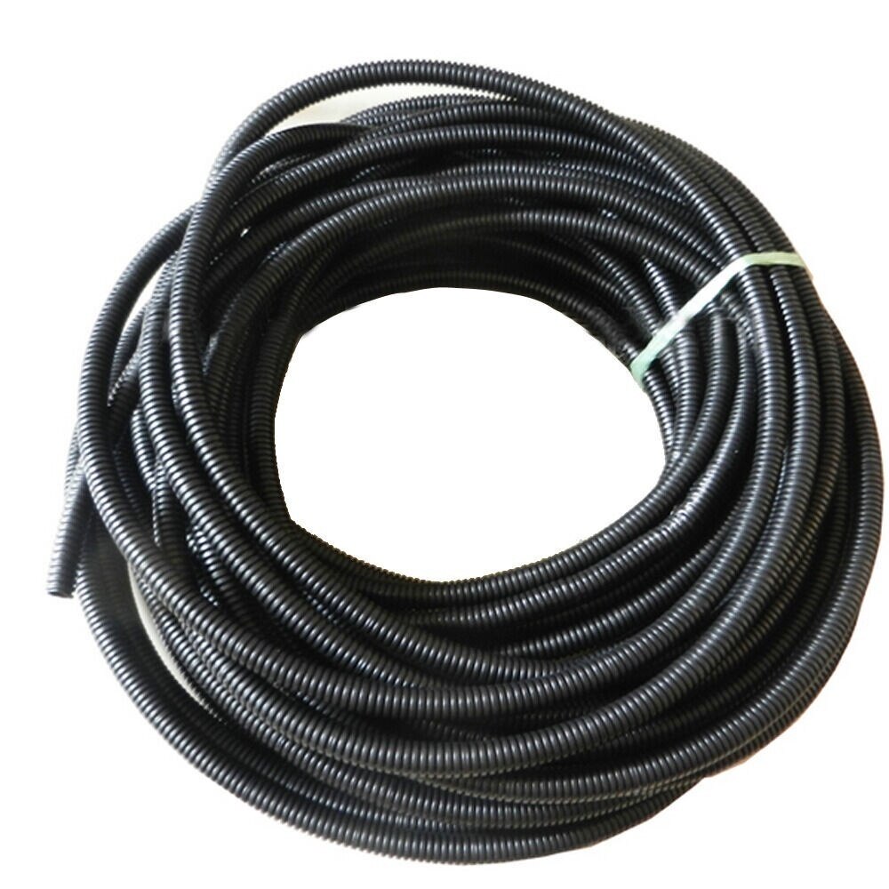 EE – tuyau Flexible noir fendu pour tuyau de métier à tisser, disponible en plusieurs tailles, largeur de 6M de long, pièces de voiture, accessoires automobiles