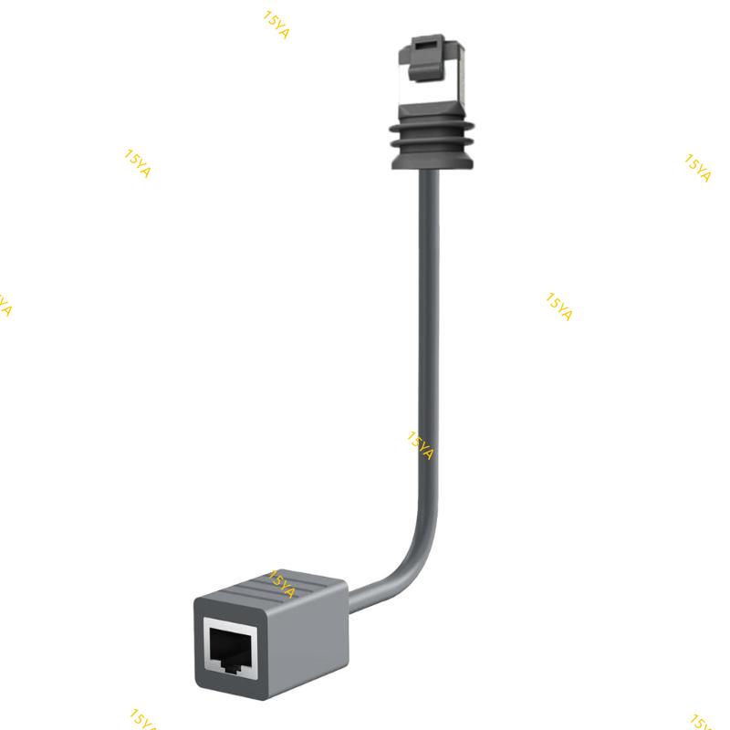 Ethernet Cable Splitter Adapter 1 To 4 Ports, RJ45 Smooth Transmission Network Cable Adapter, CAT7 Internet Network Cable Adapter for Home and Office Networking Broadband Connection