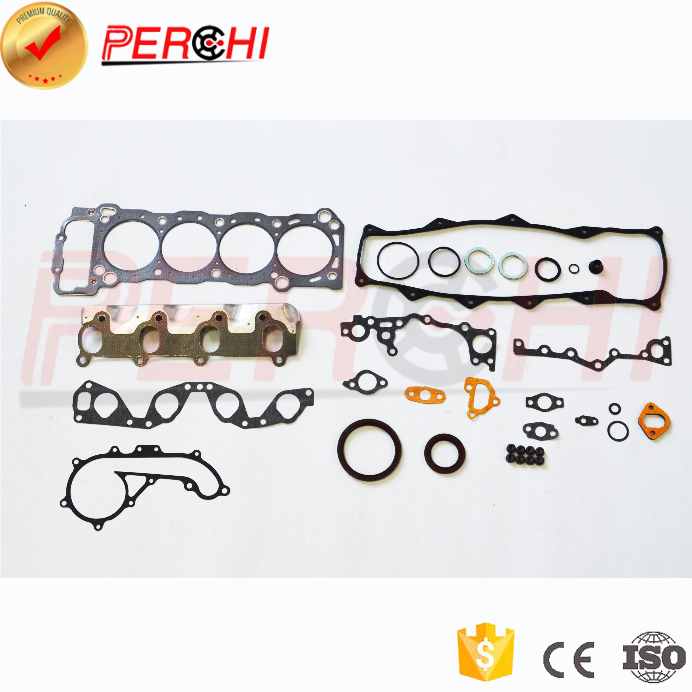 Auto parts head gasket kit for Toyota 2RZ/RZH103 HIACE III Box 1989-1995 HIACE III Wagon 1989-1996 KIJANG Bus OEM 04111-75032