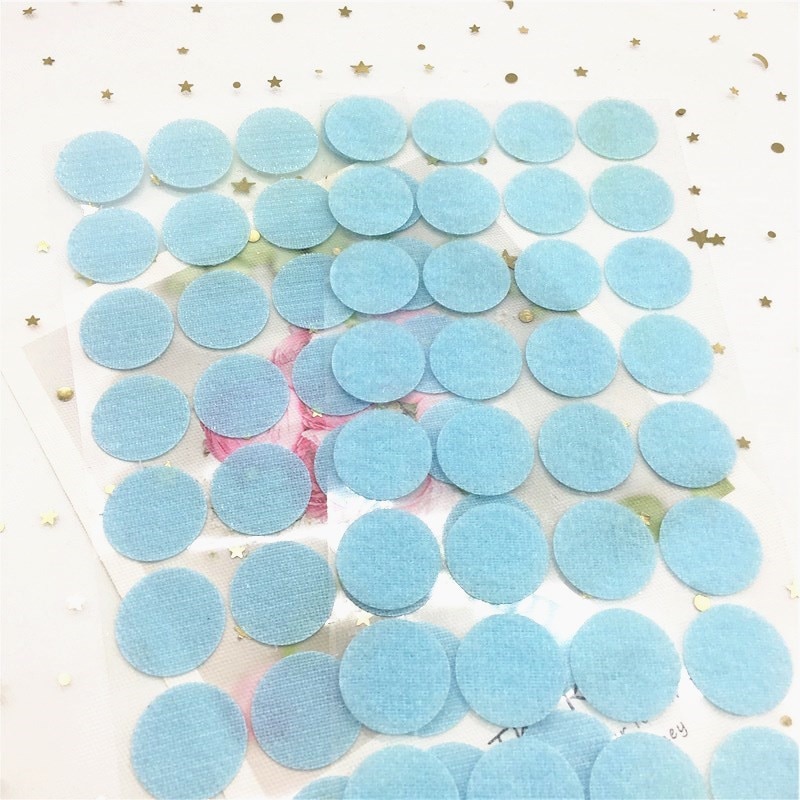40pair 25mm Colorful Velcros Adhesive Self Adhesive Fastener Tape Hooks And Loops Strong Glue Magic Tape Dot Sticker Nylon Disc