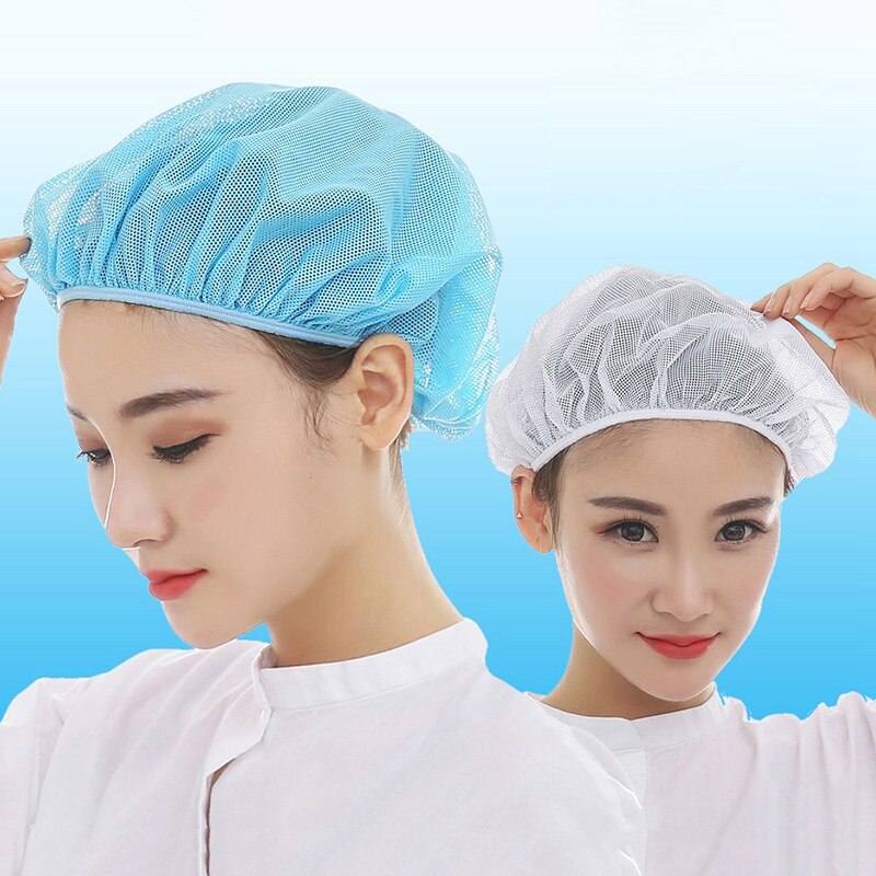 Casquette Anti-Poussière En Maille - Pour Cuisine, Atelier, Laboratoire - Ajustable Homme/Femme - Polyester Respirant