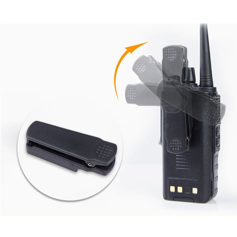 Walkie talkie baofeng zaczep robić paska dla BF-9700 UV-9R plus BF-A58 UV-XR GT-3WP UV-5S UV5R-WP T-57 dla Pofeng z powrotem akcesoria klips