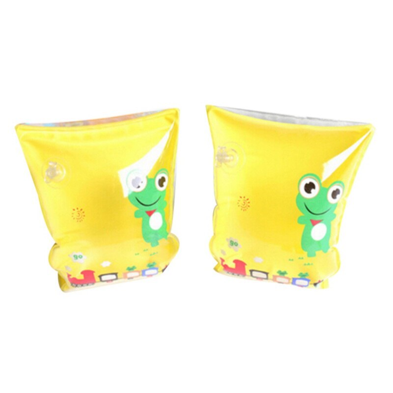 Children's Cartoon Arm Baby Balloon Swimming Float Toys Airbag Inflatable Double Ring Circle Thickened Water: frog