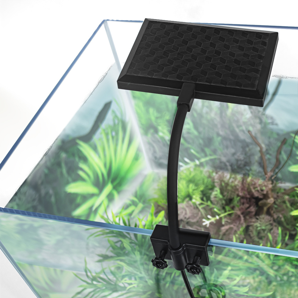 Led akvarielys akvarie med høj lysstyrke algelampe landskabspleje vand græsklemmelampe egnet til akvarier under 60cm