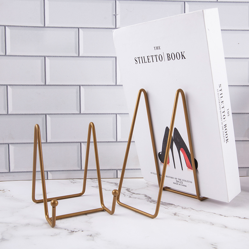 1pc Platte Display Stand Bild Staffelei Metallplatte Ständer Halter Display Bilder Rahmen Foto dekorative Platte Teller Tischplatte Kunst