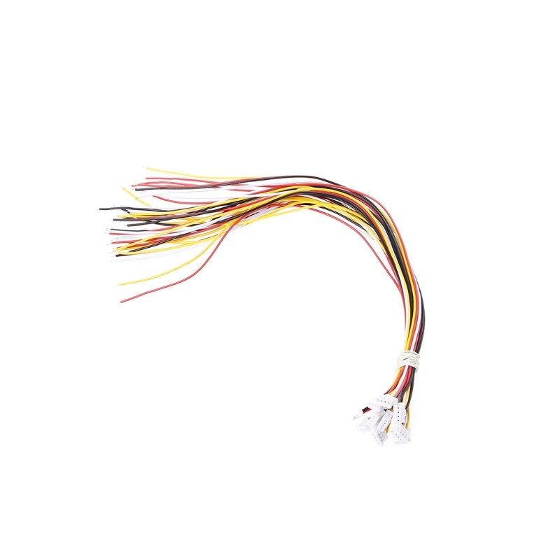 10 Sets Mini Micro Jst 2.0 Ph 4-Pin Connector Plug Met Draden Kabels 300Mm