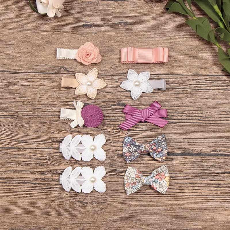 1Pc Leuke Baby Haar Clips Voor Meisjes Bloem Bogen Kids Kinderen Haar Clip Peuter Haarspeldjes Haarbandjes Baby Haar Accessoires