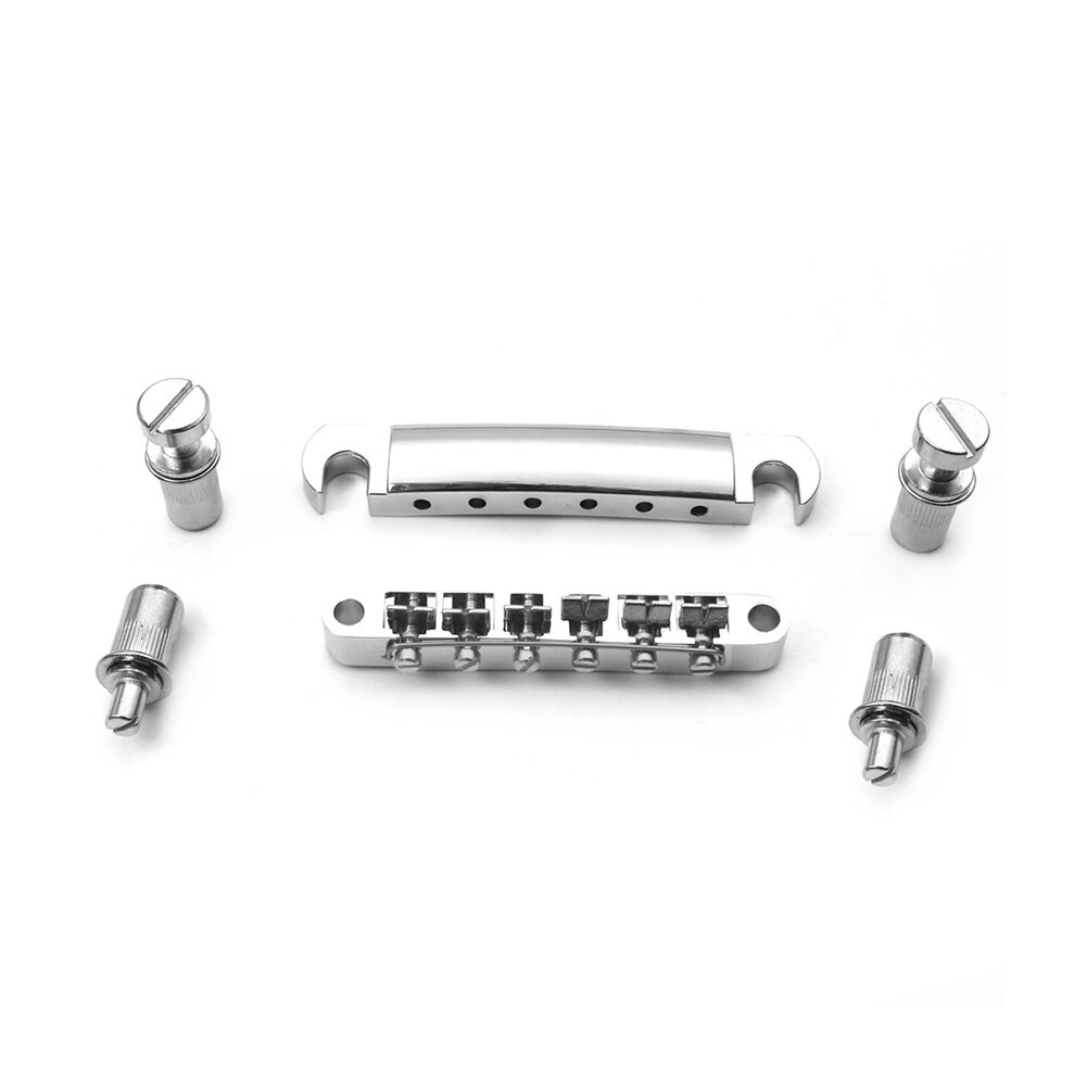 Multi-function Roller Saddle Bridge Tune-O-Matic Roller Saddle Bridge for Gibson LP SG Electric Guitar Accessories