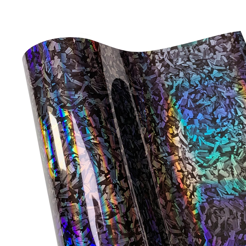 Koolstofvezel Vinyl Wrap Zelfklevend Vinyl Voor Auto Film Cover Glossy Auto Stickers Anti-Botsing Bescherming Folie Voor Auto-Accessoires: S / Goud