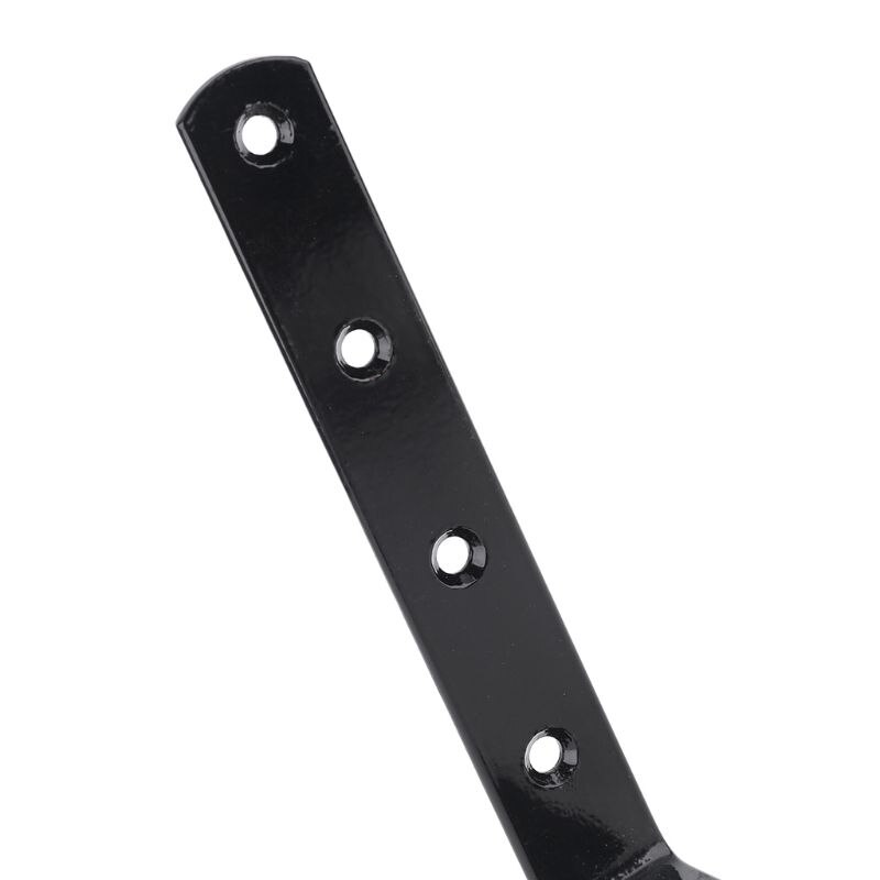 Shelf Bracket Heavy Duty Black Steel L Corner Brace, Decorative Joint Angle Brackets