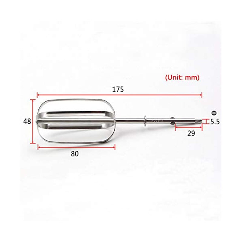 Batteur À oeufs/Batteur Fouet pour Kenwood HM520/Tefal Main Mélangeur Mélangeur Électrique Remplacement Fixation
