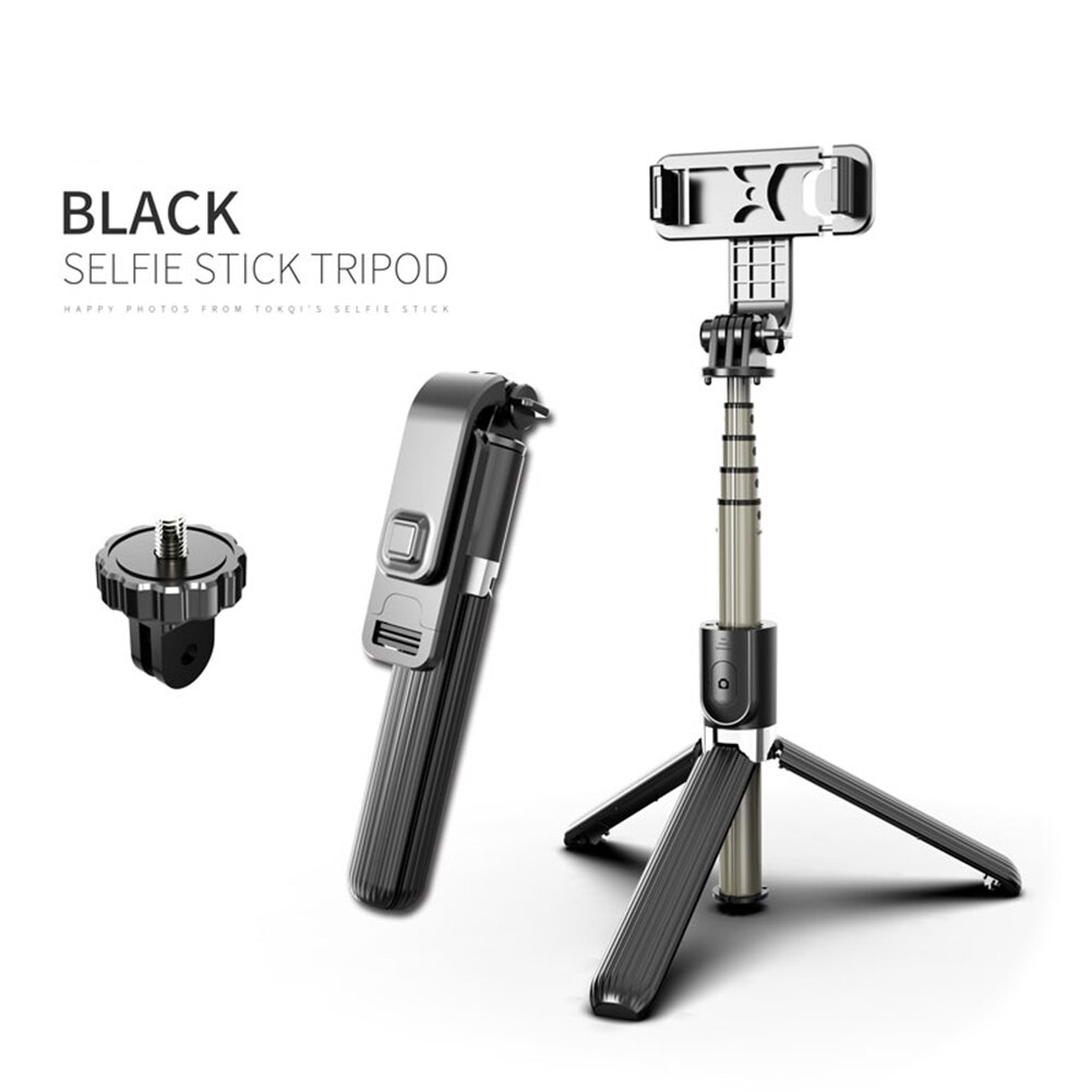 Cámara multifuncional auto-temporizador artefacto Rod Bluetooth Selfie Stick obturador remoto inalámbrico trípode expansible soporte de teléfono