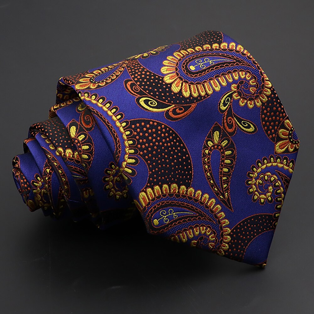 Paisley Stropdassen Herenmode Stropdas 8 Cm Stropdas Das Voor Business Bruiloft Bloemen Bowtie Bruidegom Das das: Rood