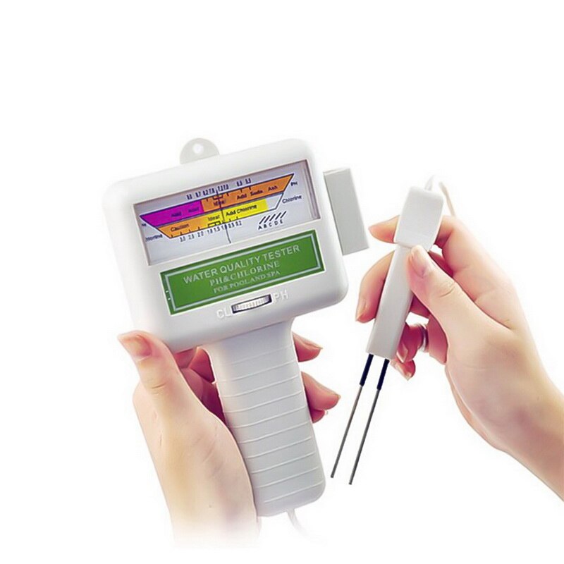 Ph Tester Draagbare CL2 Chloor Water Monitor Meter Draagbare Huis Zwembad Aquarium Ph Meter Test Gereedschap