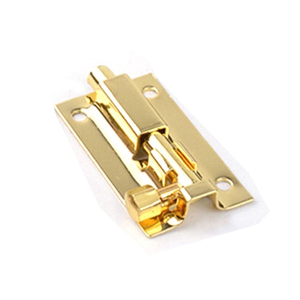 2/3/4Inch Stainless Steel Doors Slide Lock Bolt Barrel Home Gate Safety Hardware Screws Bathroom Lock