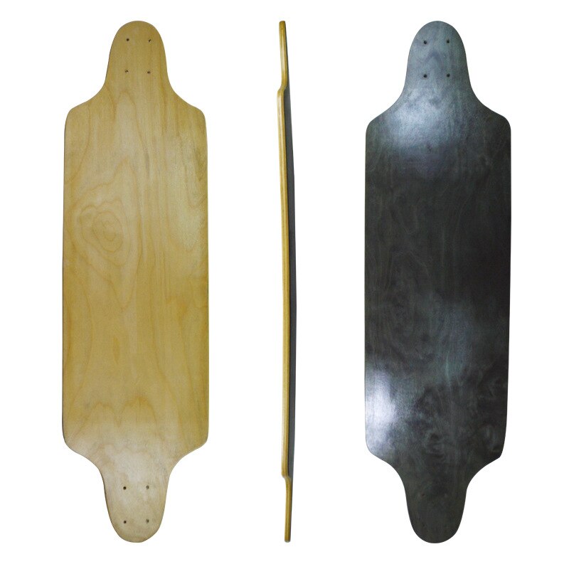 Maple Skateboard Tibetaanse Duurzaam Effen Professionele Carver Surf Land Roller Skateboard Schaatsen Skate Board Voor Mannen Zonder Wiel