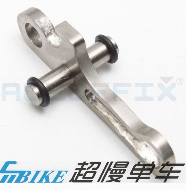 Aceoffix brompton titanium zadelpen haakklem