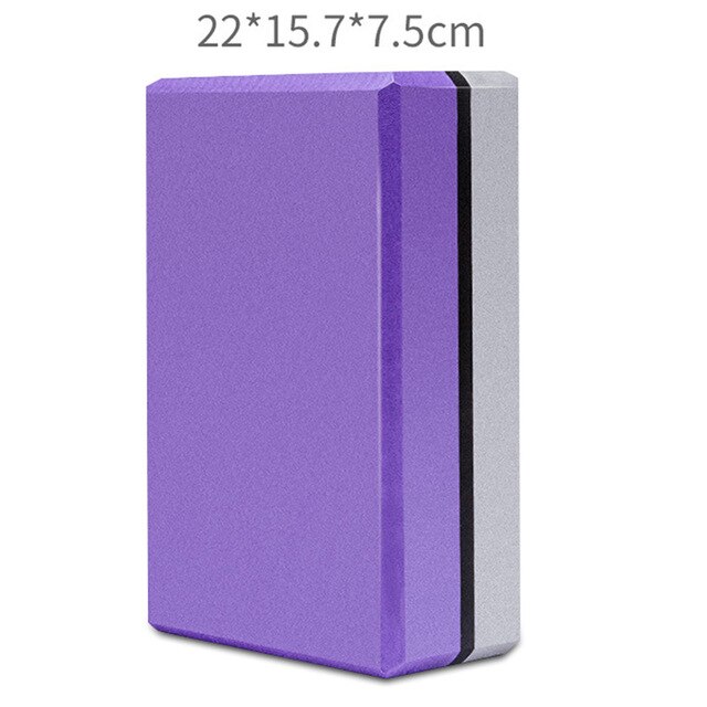 Body Shaping Yoga Block Brick Foam Block Balance Brick Comfortable Gym: Army Green