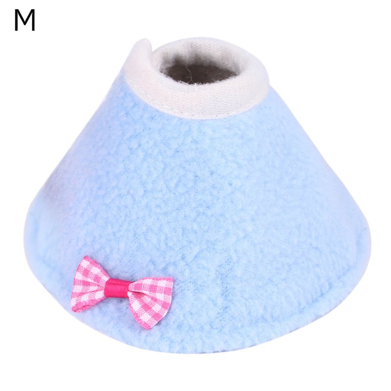 Bird Cloak Parrot Protection Cone Neck Recovery Collar Birds Elizabethan Collar: Blue M